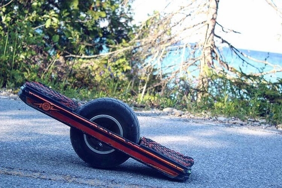 10.5Ah 700W ένα χειρωνακτικό Skateboard ροδών με τη ράγα φρουράς