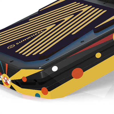 ηλεκτρικό Hoverboard ενιαίο Skateboard 16m/H ροδών 7Ah 1000w