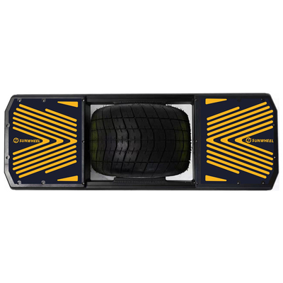 Skateboard ροδών 700W 1000w Uni ρόδα 11 ίντσας με τα φω'τα σπινθηρίσματος
